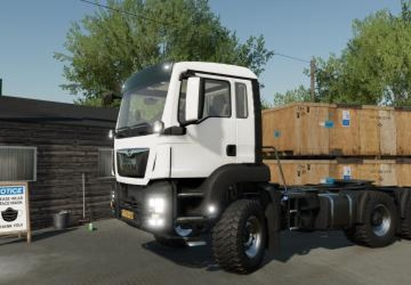 MAN TGS 18 6x6версия 1.0.0.1 для Farming Simulator 2022