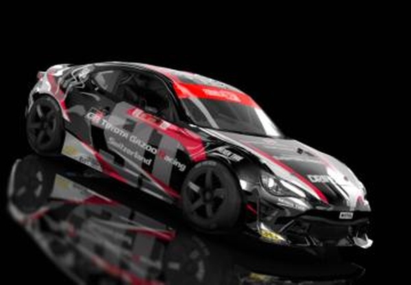 Drift Force Toyota Gazoo Racing Switzerland GT86v1.0 для Assetto Corsa