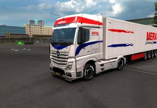 Combo skin Mera Transверсия 1.0 для Euro Truck Simulator 2 (v1.38.x, 1.39.x)