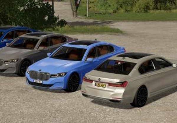 BMW 7 Series 2020версия 1.1.0.0 для Farming Simulator 2022