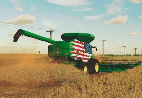 John Deere S600 Series Combinesверсия 1.0.0.0 для Farming Simulator 2022