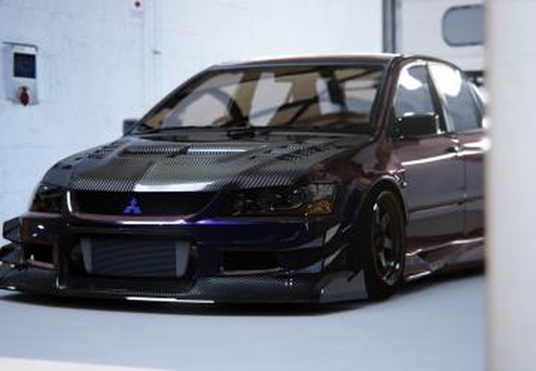 Mitsubishi Lancer Evolution IX (Midnight Evo)v1.0 для Assetto Corsa