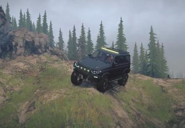 Уаз Патриот (uaz 3163) Off Roadверсия 0.1 для Spintires: MudRunner (v18.10.18)