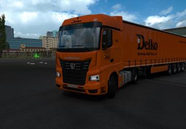 Combo skin Delko Kamaz 54901версия 1.0 для Euro Truck Simulator 2 (v1.38.x, 1.39.x)