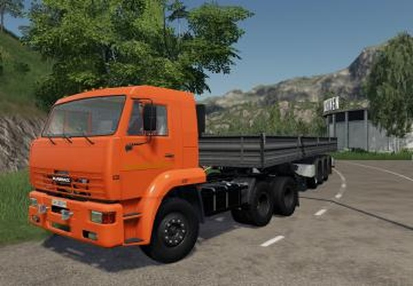КамАЗ-65116версия 1.0.1.0 для Farming Simulator 2019 (v1.6.x)
