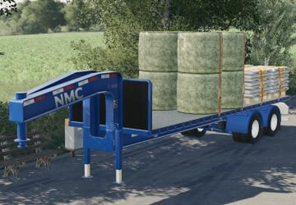 NMC Gooseneck F-30Bверсия 1.0.0.0 для Farming Simulator 2019 (v1.6.x)