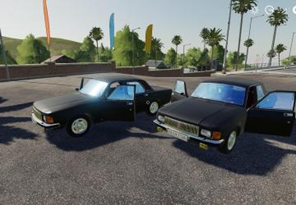 Газ 3102версия 1.0 для Farming Simulator 2019 (v1.6.0.0)