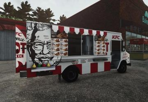 KFC Food Truckверсия 1.0.0.0 для Farming Simulator 2025