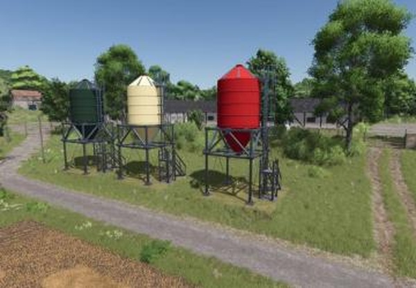 Placeable supply systemверсия 1.0.0.0 для Farming Simulator 2025