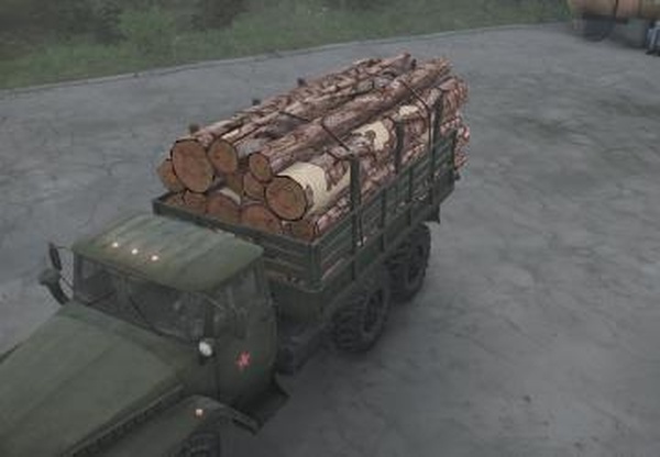 Текстура брёвен «Сосна»версия 1.0 для Spintires: MudRunner (v18.10.18)