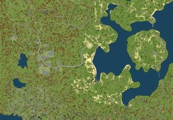 Карта «Beaches & Bogs»версия 18.11.18 для Spintires: MudRunner (v18/10/18)