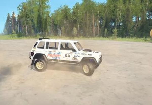 Лада Нива 2131 Ралливерсия 1.0 для Spintires: MudRunner (v18.10.18)