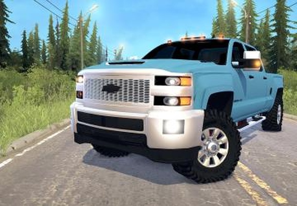 Chevy 3500 2018 (Stock)версия 18.11.18 для Spintires: MudRunner (v18.10.18)
