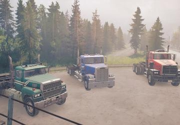 Пак American Wilds Улучшенный и настроенный под советский дефолт!v1,0 для Spintires: MudRunner (v18.10.18)
