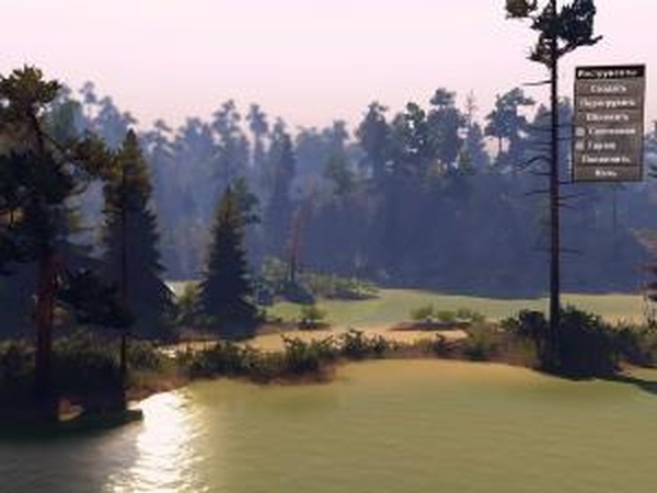 Карта «Cahaba Valley»версия 1.0 для SpinTires (v03.03.16)