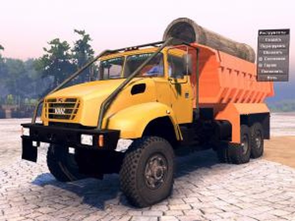 КрАЗ-65032 «Емеля»версия 31.10.16 для SpinTires (v03.03.16)