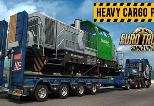 Прицепы из DLC Heavy Cargo Pack в трафикv1.2 для Euro Truck Simulator 2 (v1.38.x, 1.39.x)