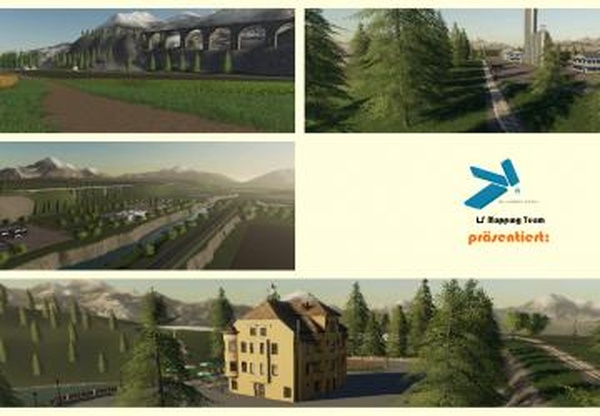 Карта «Оберталь»версия 1.4.0.0 для Farming Simulator 2019 (v1.5х)