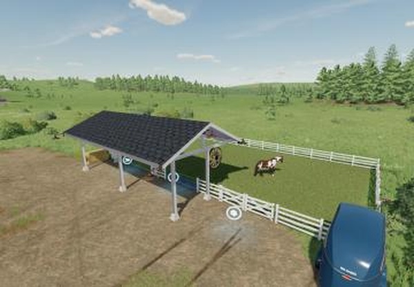 Small Horse Barnверсия 1.0.0.0 для Farming Simulator 2022