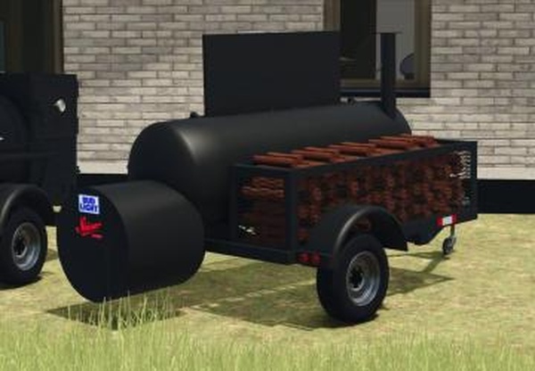 Gorilla BBQ Smoker Trailer Packверсия 1.0.0.0 для Farming Simulator 2025