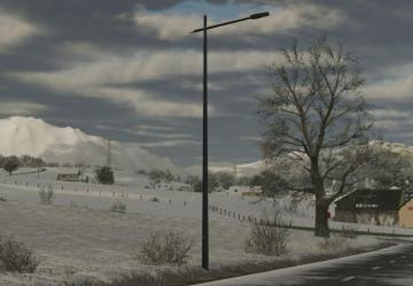 Moderns Street Lampsверсия 1.0.0.0 для Farming Simulator 2025