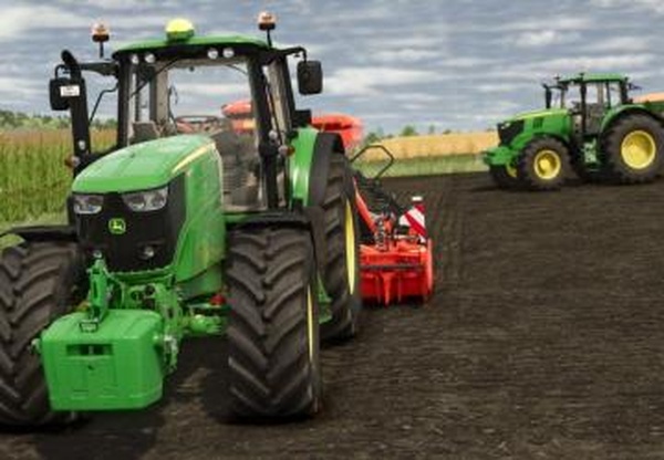 John Deere 6M Large Seriesверсия 1.0.0.0 для Farming Simulator 2025