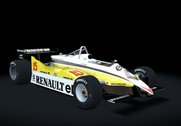 F1 1982 Renault RE30Bверсия 1.0 для Assetto Corsa