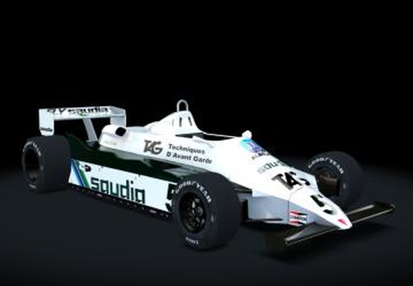 F1 1982 Williams FW08версия 1.0 для Assetto Corsa