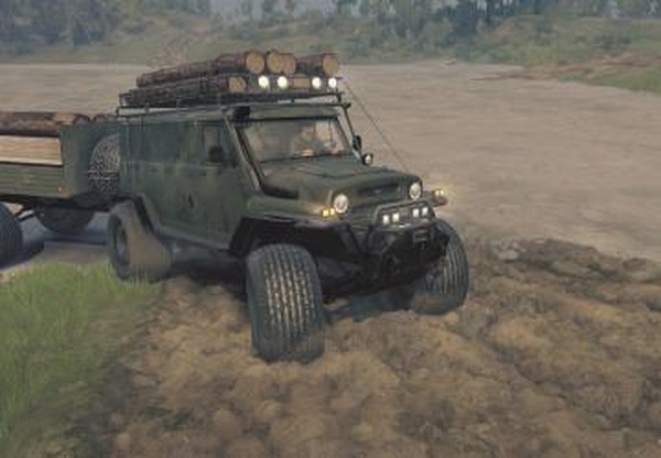 Вездеход «МЕДВЕДЬ»версия 0.1 для Spintires: MudRunner (v18.10.18)