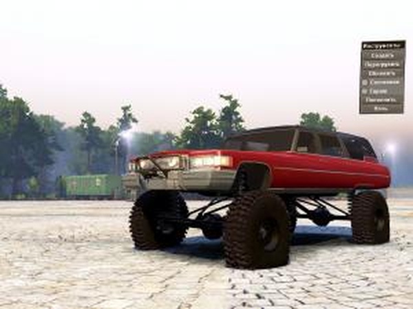 Cadillac Hearse 1975версия 29.10.16 для SpinTires (v03.03.16)