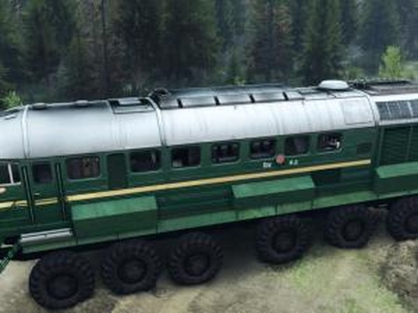 Тепловоз М62версия 28.10.16 для SpinTires (v03.03.16)