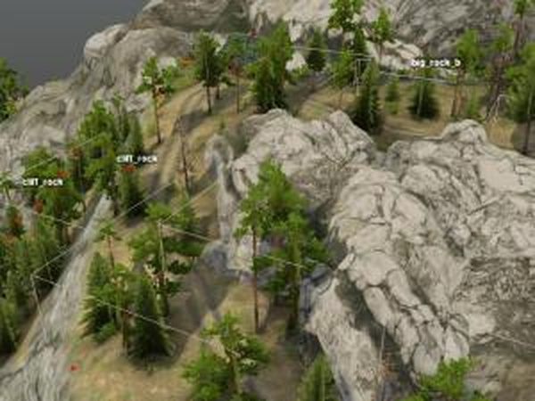 Карта «Geocaching (Тайники)» с пилорамамиv28.10.16 для SpinTires (v03.03.16)