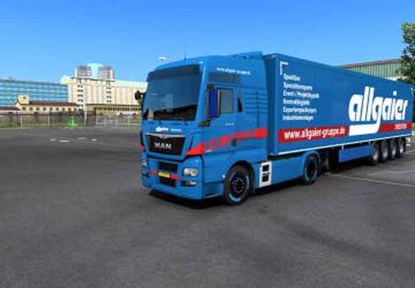 Combo skin Allgaierверсия 1.0 для Euro Truck Simulator 2 (v1.38.x)