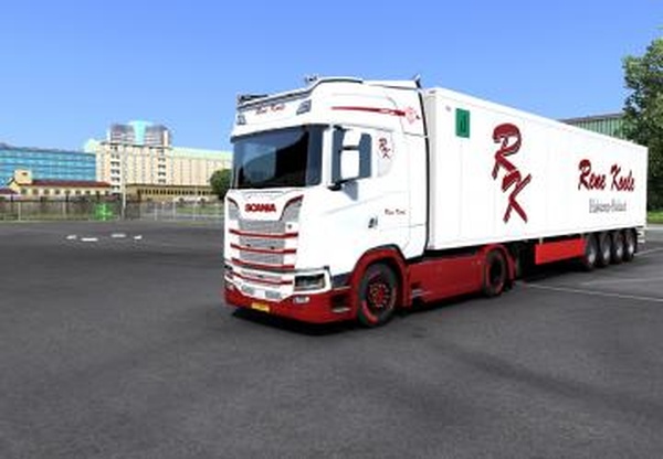 Combo skin Rene Koole Transportверсия 1.0 для Euro Truck Simulator 2 (v1.38.x)