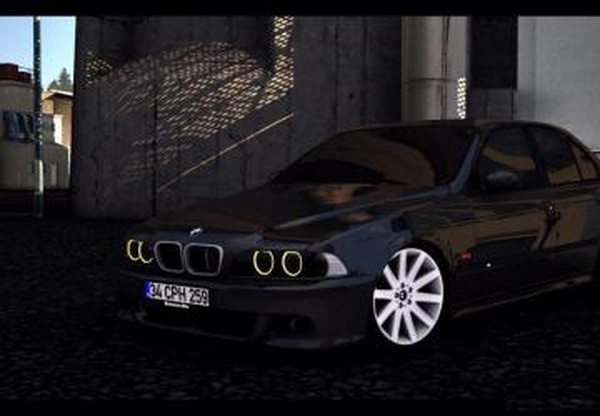 BMW 520i E39версия 1.0 для Euro Truck Simulator 2 (v1.38.x)