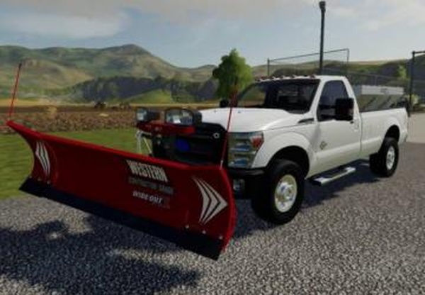 2011 Ford F350 Xl Work Truckверсия 1.0 для Farming Simulator 2019