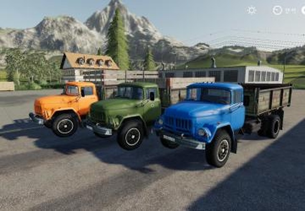 ЗИЛ-130 - Переделкаверсия 2.5 для Farming Simulator 2019 (v1.6.0.0)