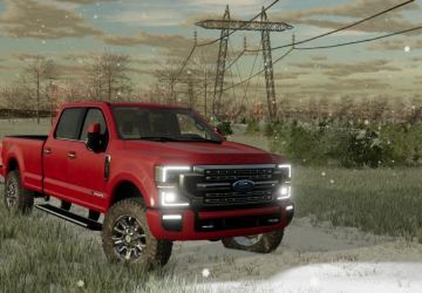 Ford Super-Duty Limited 2020версия 2.0.0.5 для Farming Simulator 2022 (v1.13.x)