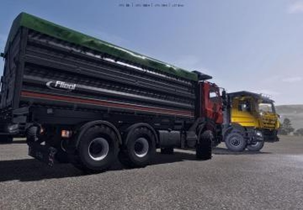 Tatra Phoenix Agro 6x6 with Fliegl tipperv1.0.0.0 для Farming Simulator 2025