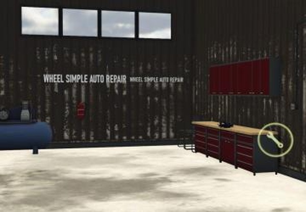 Old Auto Shop (Workshop)версия 1.0.0.0 для Farming Simulator 2025