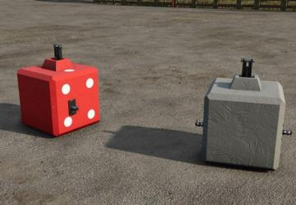 Concrete Weightверсия 1.0.0.0 для Farming Simulator 2025