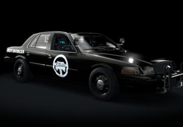 Ford Crown Vic (EvlRabbit)версия 2.5 для Assetto Corsa
