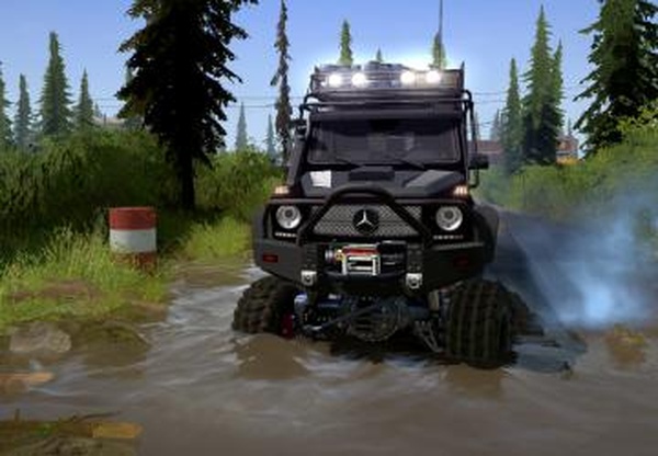 Mercedes G65 6x6версия 08.11.18 для Spintires: MudRunner (v18/10/18)