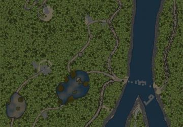 Карта «Река»версия 1 для Spintires: MudRunner (v18/05/21)