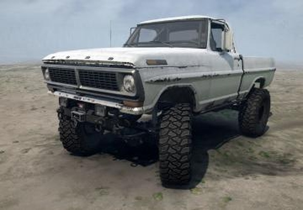 Ford F100 1970версия 1.0 для Spintires: MudRunner (v18/10/18)