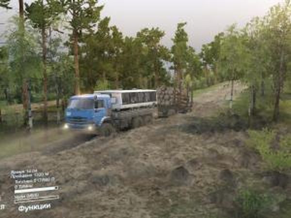 Карта «Сезон 9»версия 0.1 для SpinTires (v03.03.16)