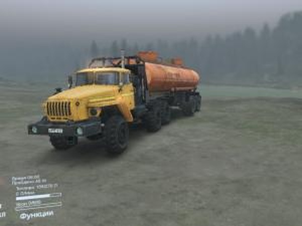 Урал-4320-10 «RealTruck»версия 22.10.16 для SpinTires (v03.03.16)
