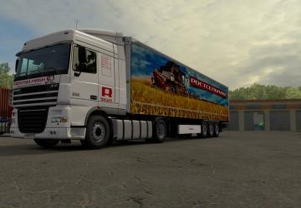 Комбо скин Ростсельмашверсия 1.0 для Euro Truck Simulator 2 (v1.33.x, - 1.38.x)