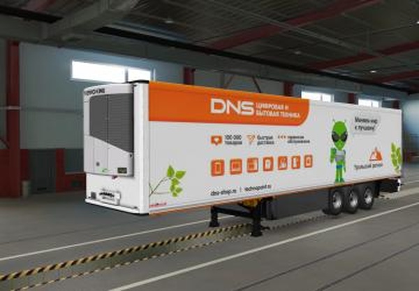 Скин DNS для прицепа Schmitz S.KO Reconstructedv1.0 для Euro Truck Simulator 2 (v1.35.x, - 1.38.x)