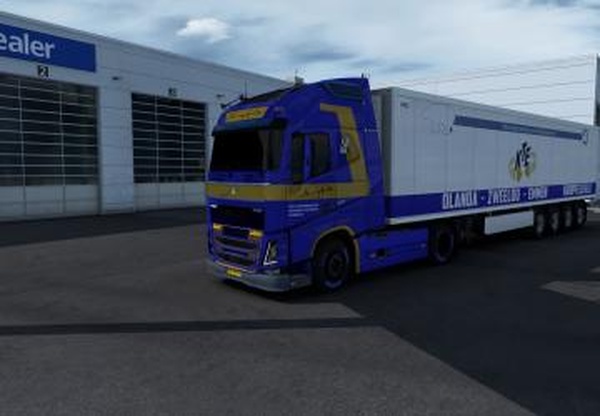 Combo skin Kropfeld Speditionверсия 1.0 для Euro Truck Simulator 2 (v1.38.x)